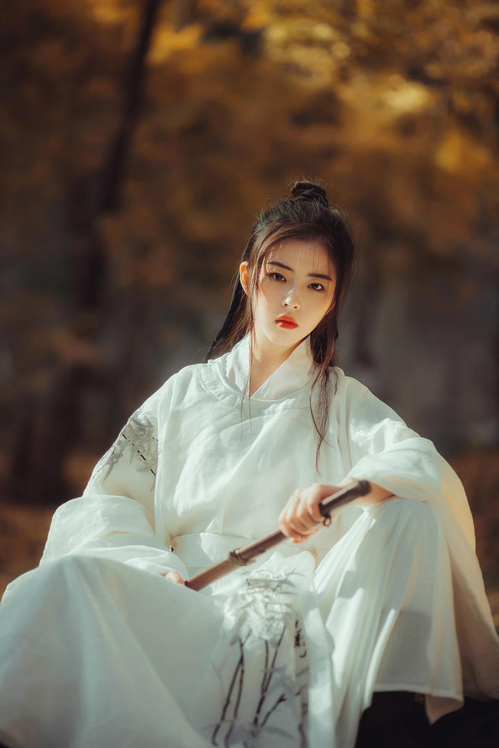 清纯古风古装美女壁纸写真图片大全