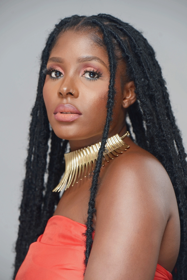 性感脏脏辫黑人美女人像写真艺术摄影图片