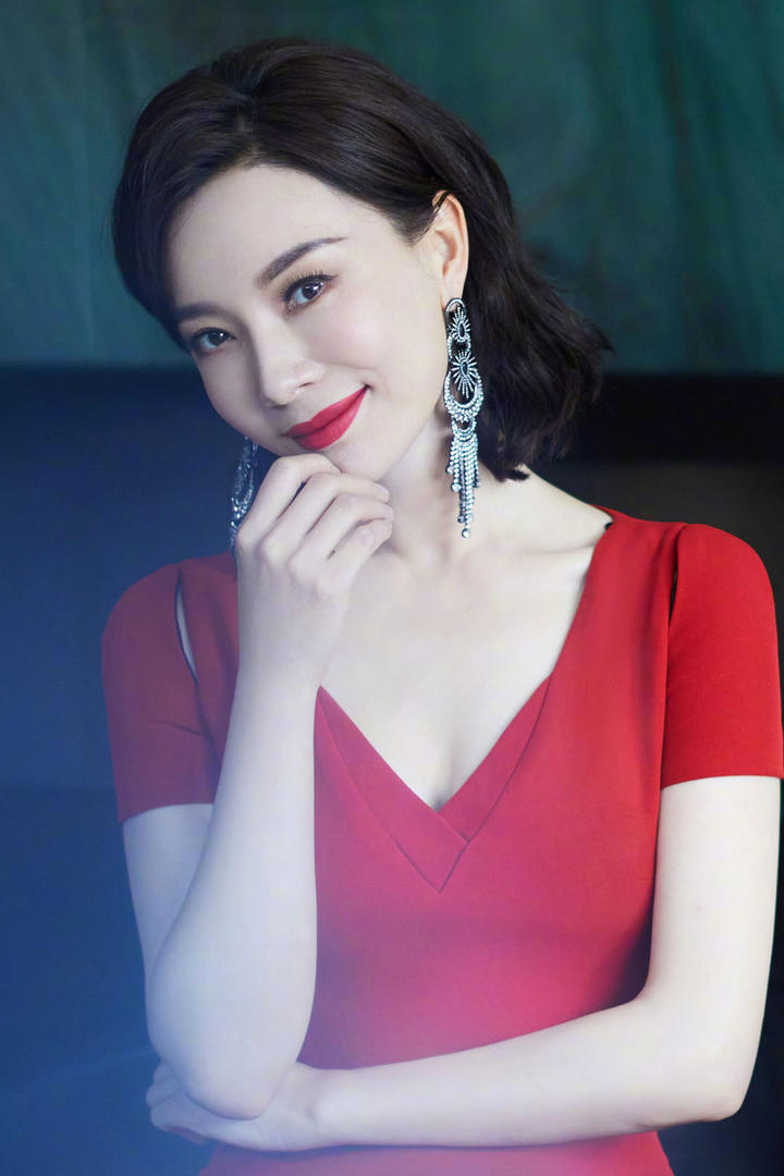 漂亮的气质美女明星陈数写真