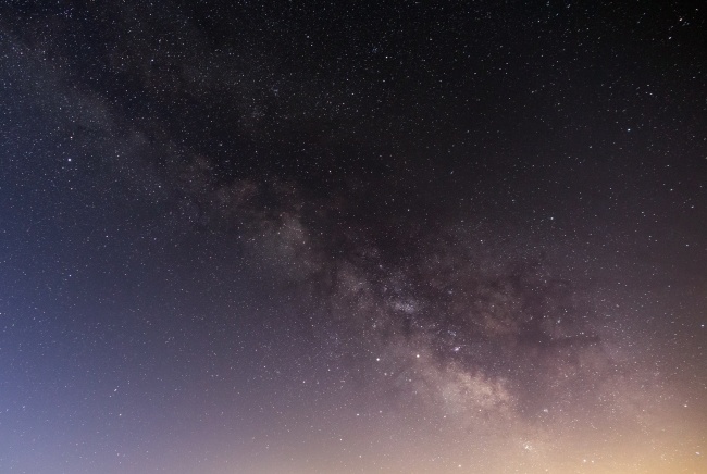 夜晚星空背景图片