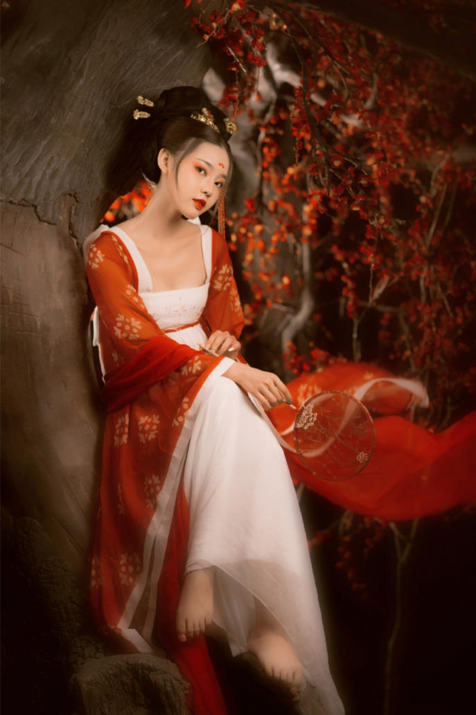 高清唐代古装美女艺术写真图片