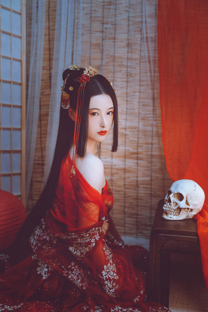 漂亮的女妖精古装美女167人体艺术图片