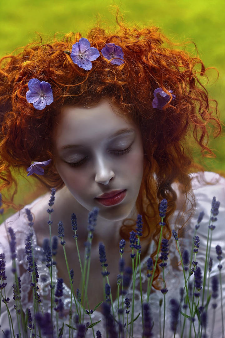 4K高清唯美欧美美女艺术人像摄影写真图片