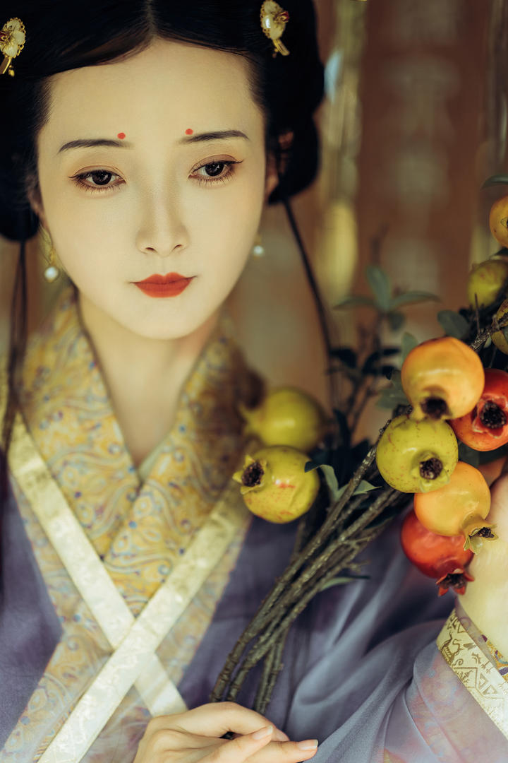 古典东方美女艺术照