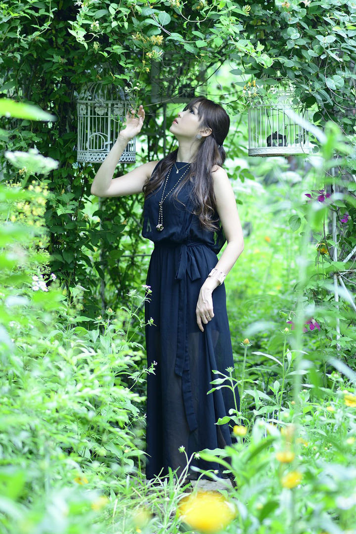 超清韩国户外清纯美女写真