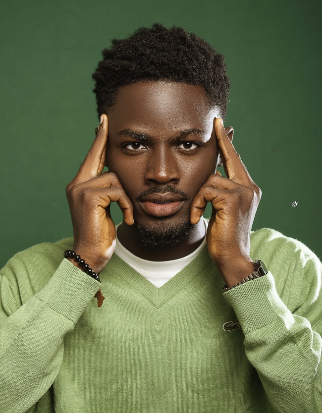 非洲年轻黑人帅哥写真图片