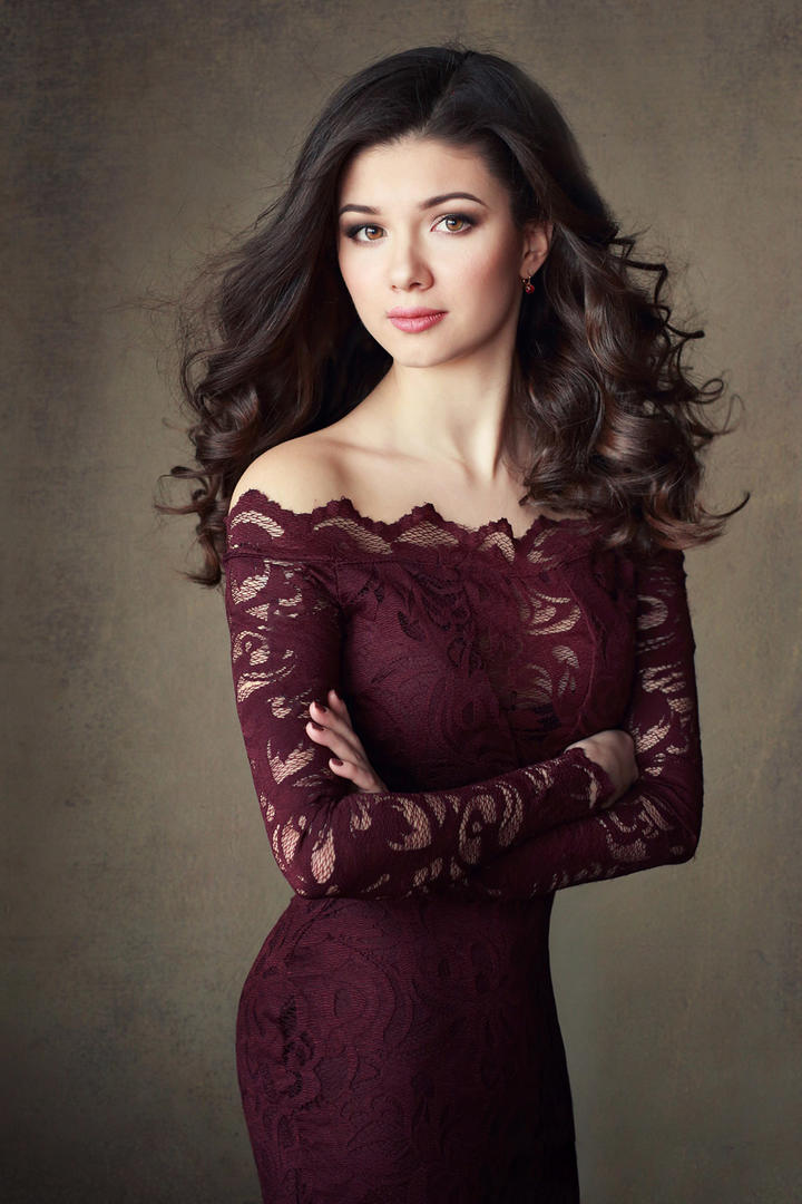 欧美气质人像艺术摄影图片