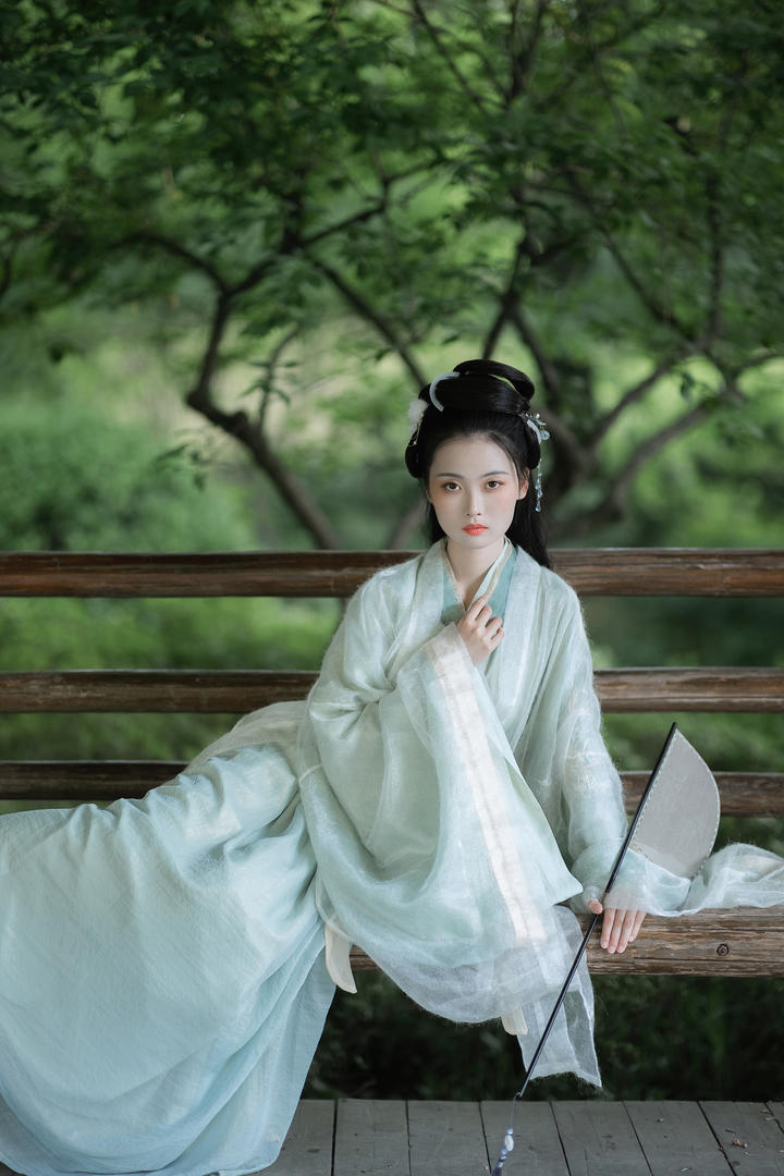 古风清纯汉服女神唯美女生图片大全
