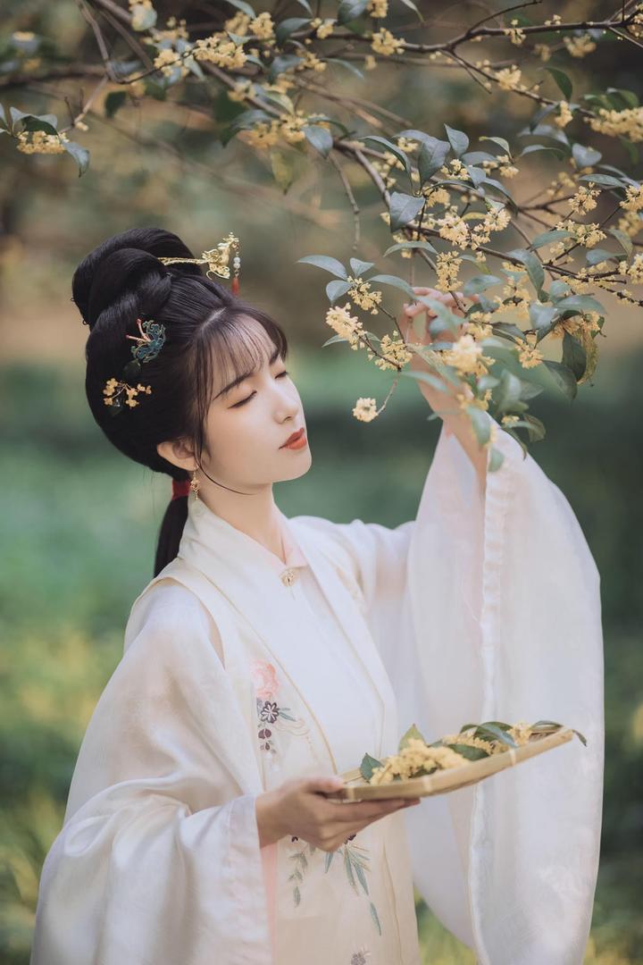 清新脱俗的古装美女写真图片