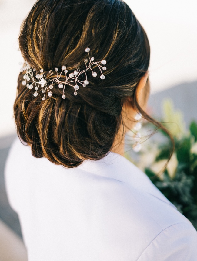 女士中发发型图片