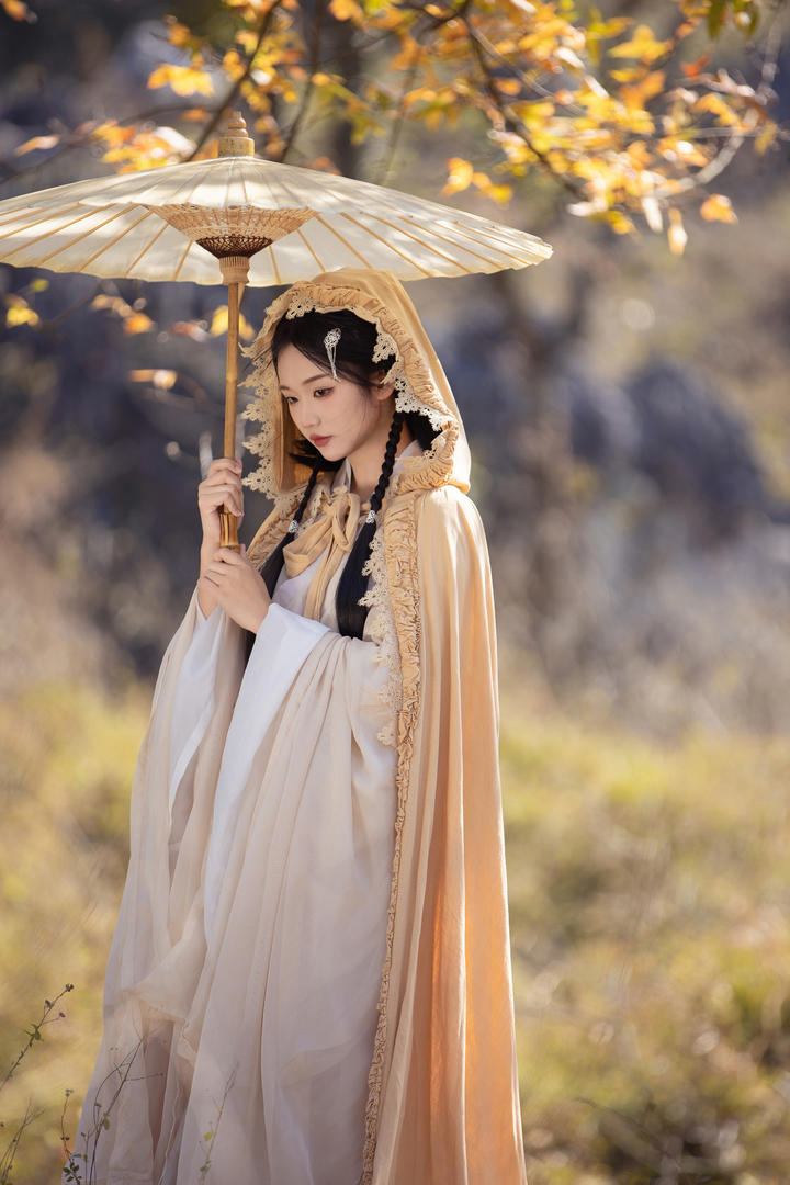 中国唯美意境汉服美女壁纸高清大图