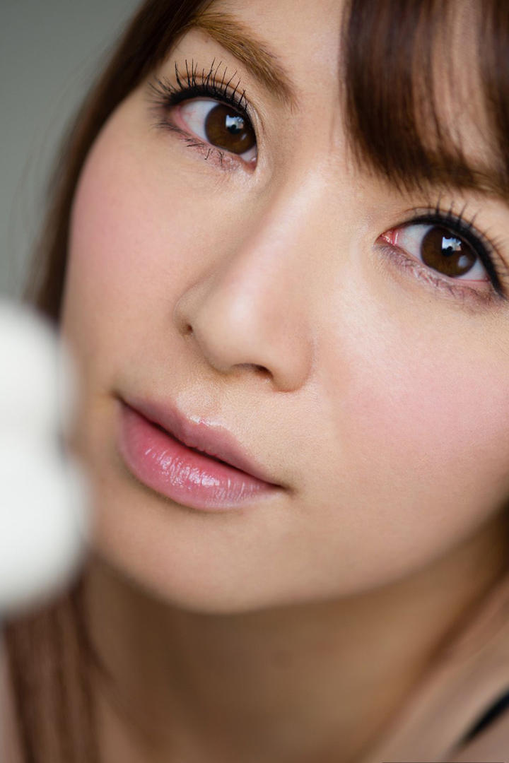 性感漂亮的日本模特特写图片