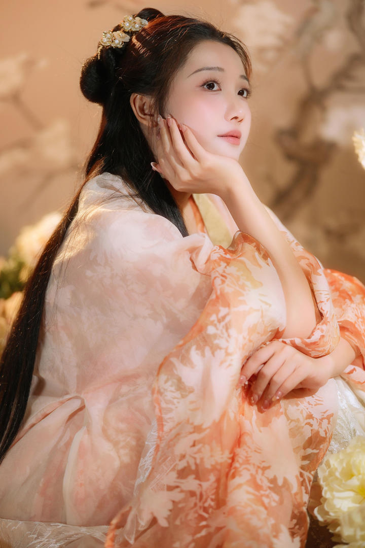 唯美古装女生摄影