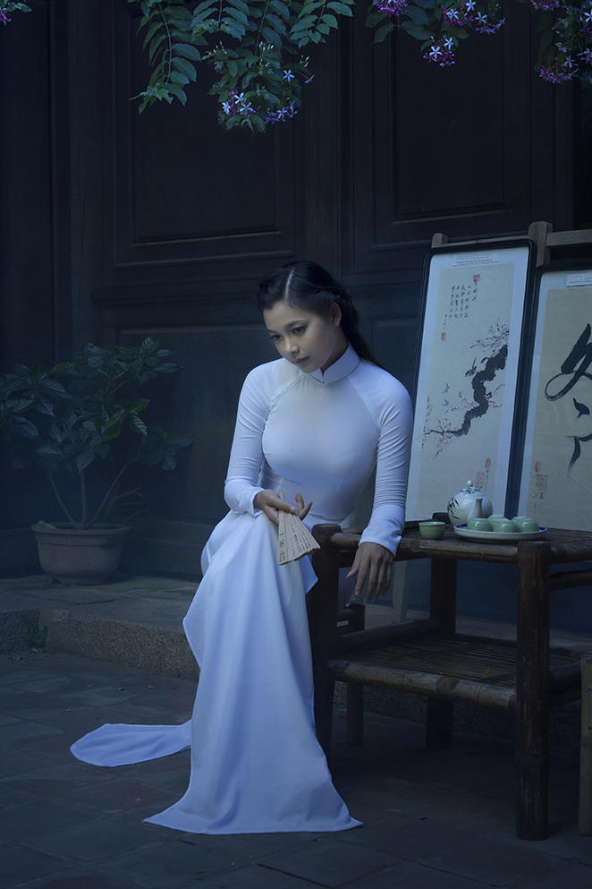 高清越南美女人像摄影图片