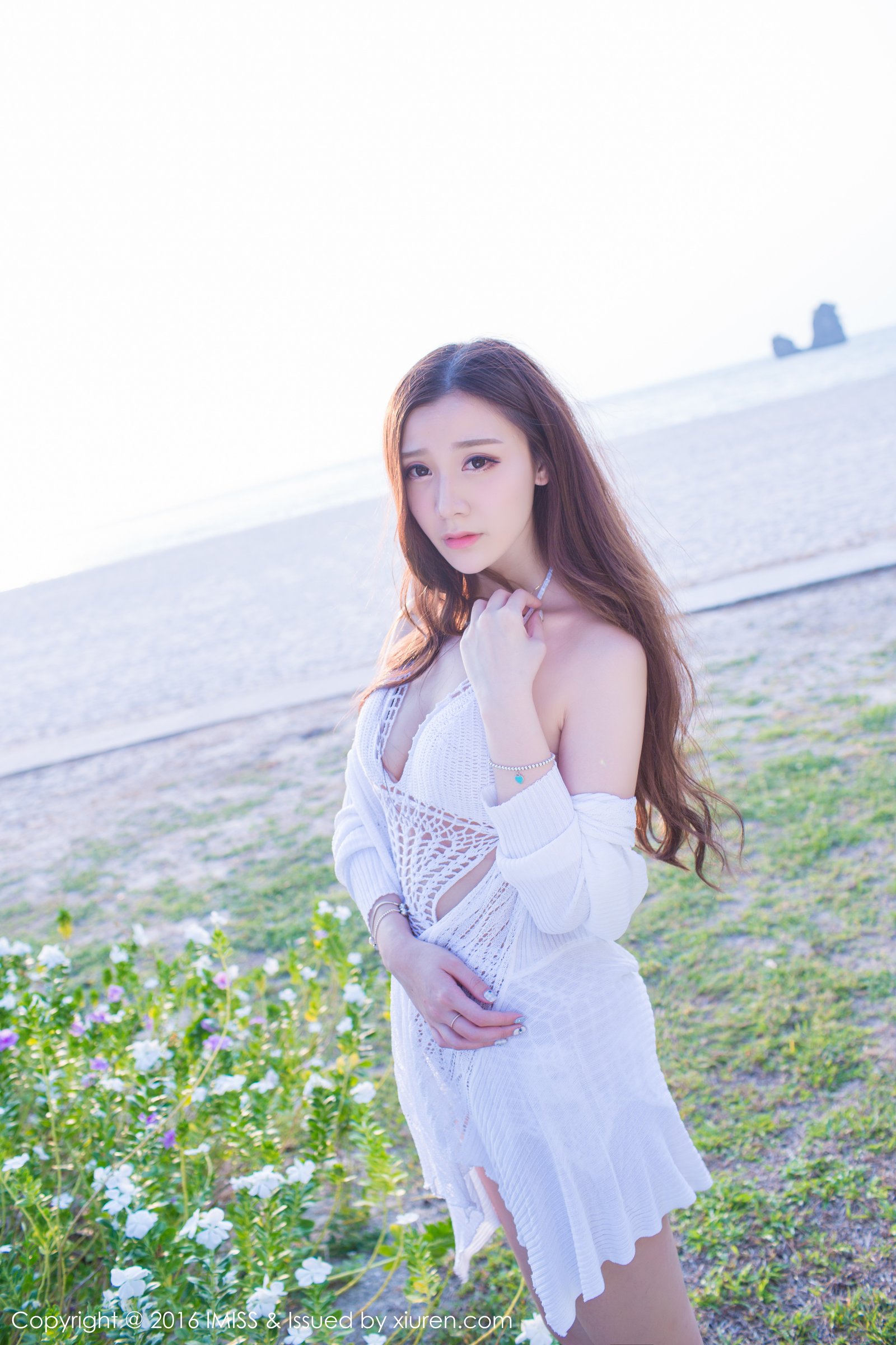 爱蜜社美女模特淼淼萌萌哒(王淼)比基尼兰卡威旅写真