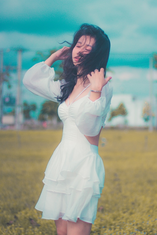 治愈系港风性感美女图片