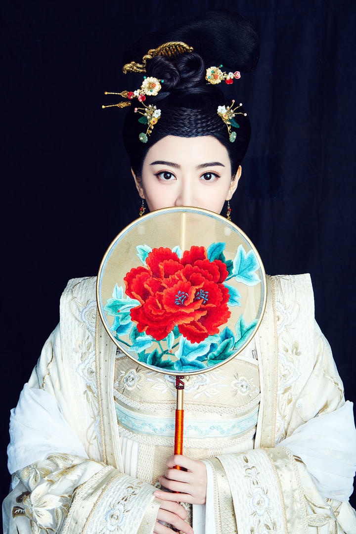 古装美女明星景甜高清写真图片