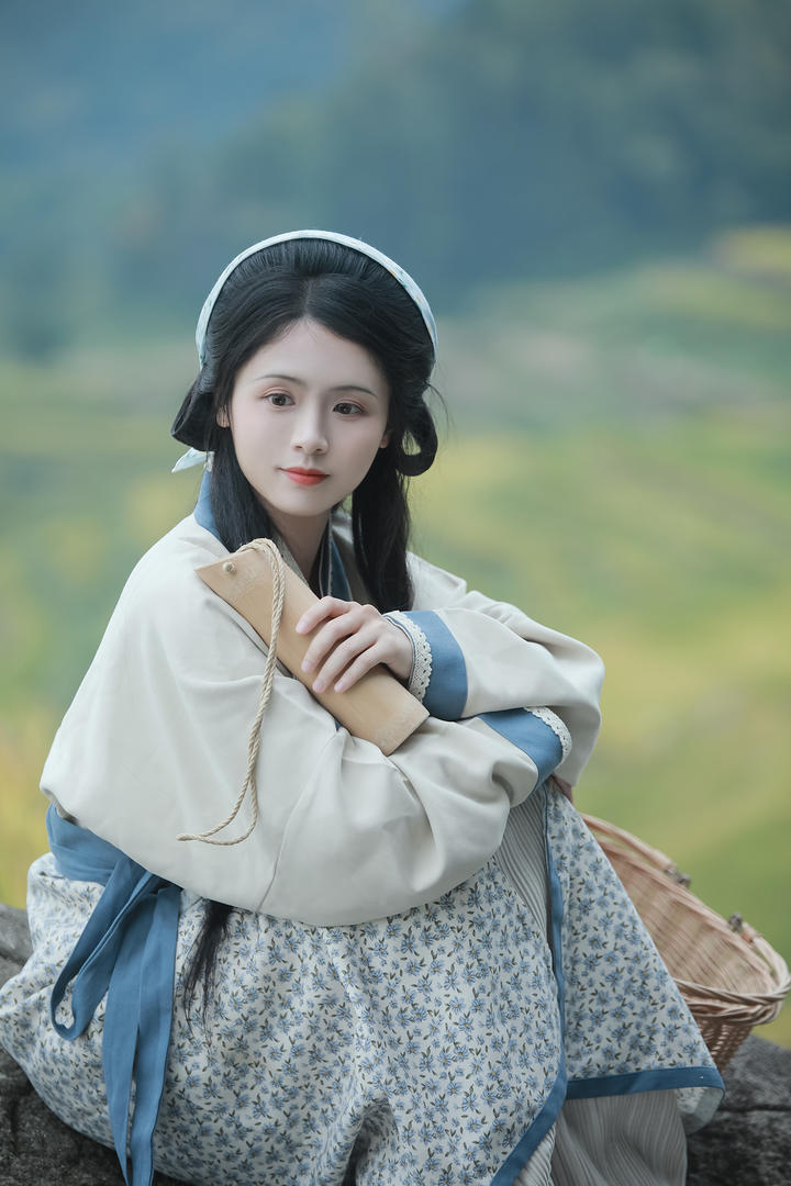 4K高清古典农家女孩艺术摄影写真图片