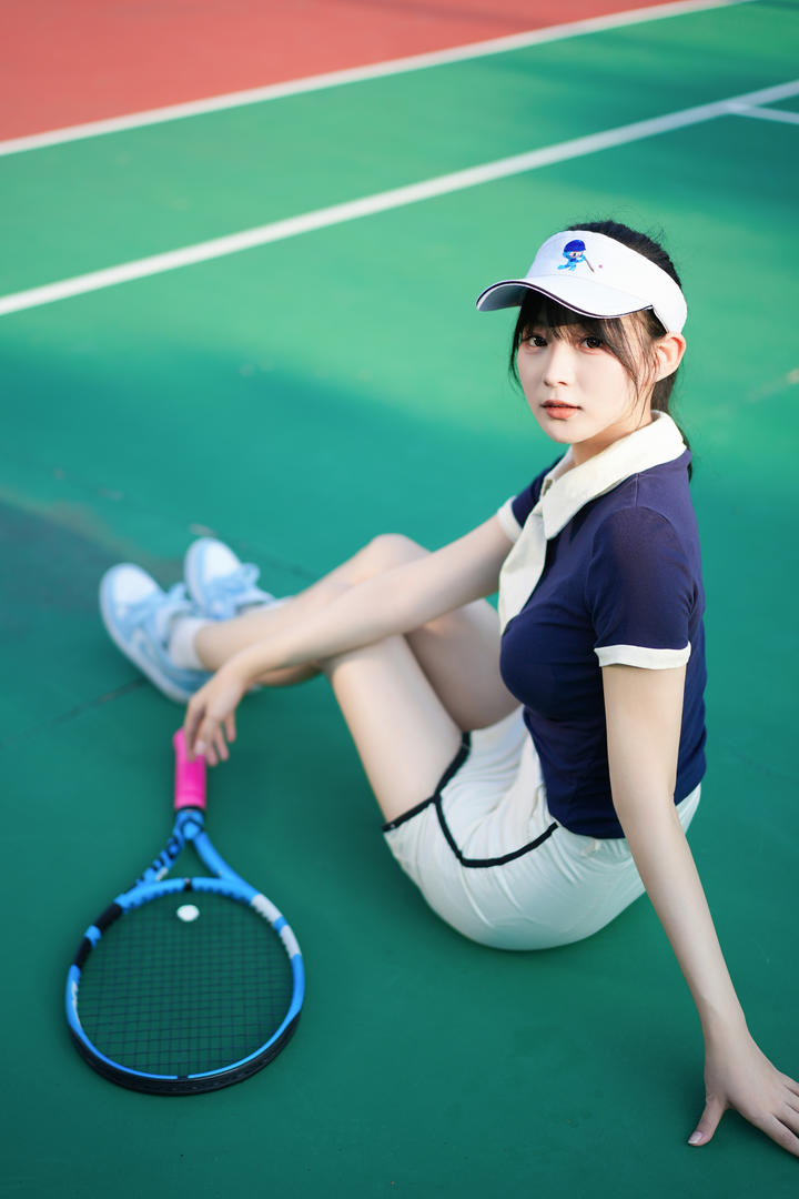 高颜值网球宝贝国产美女写真套图