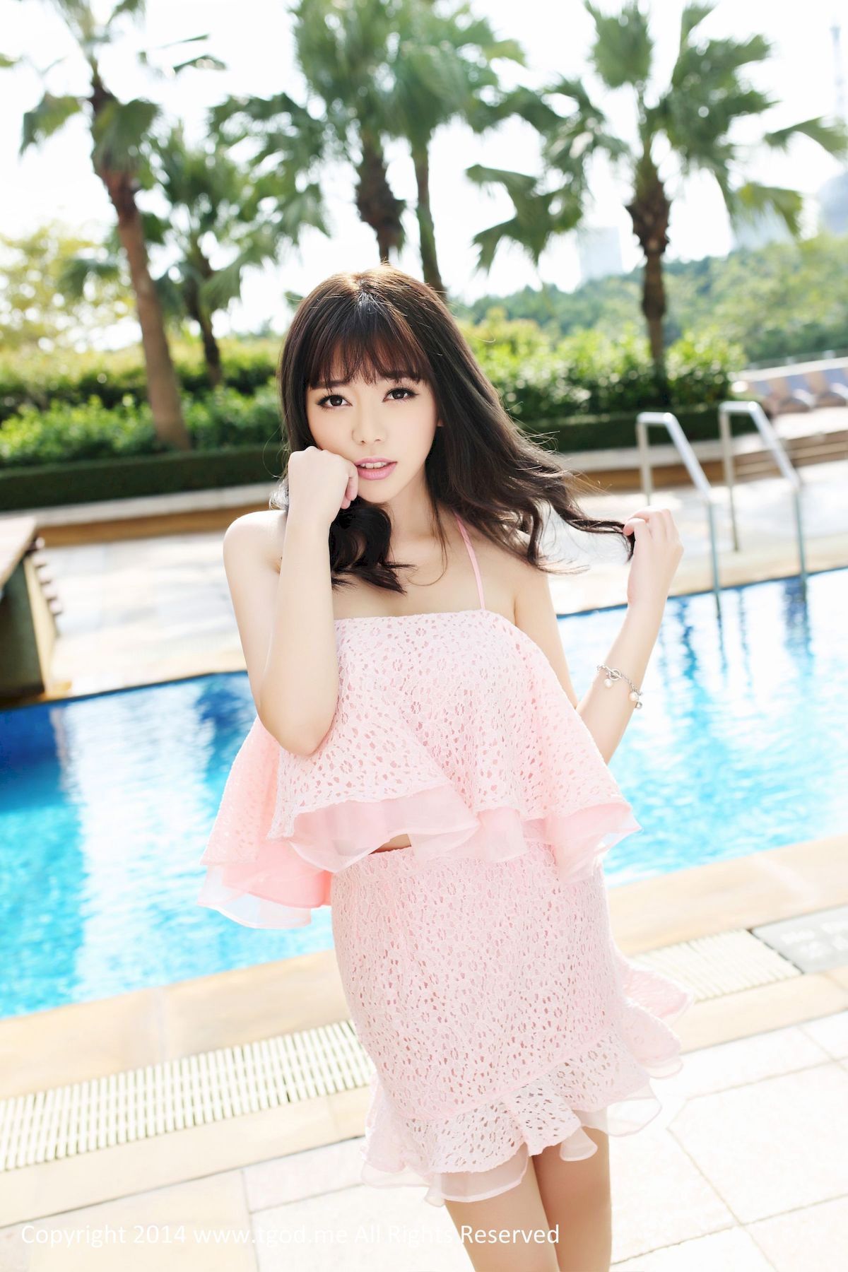 TGOD推女神美女模特刘飞儿Faye女神去哪儿主题清纯写真