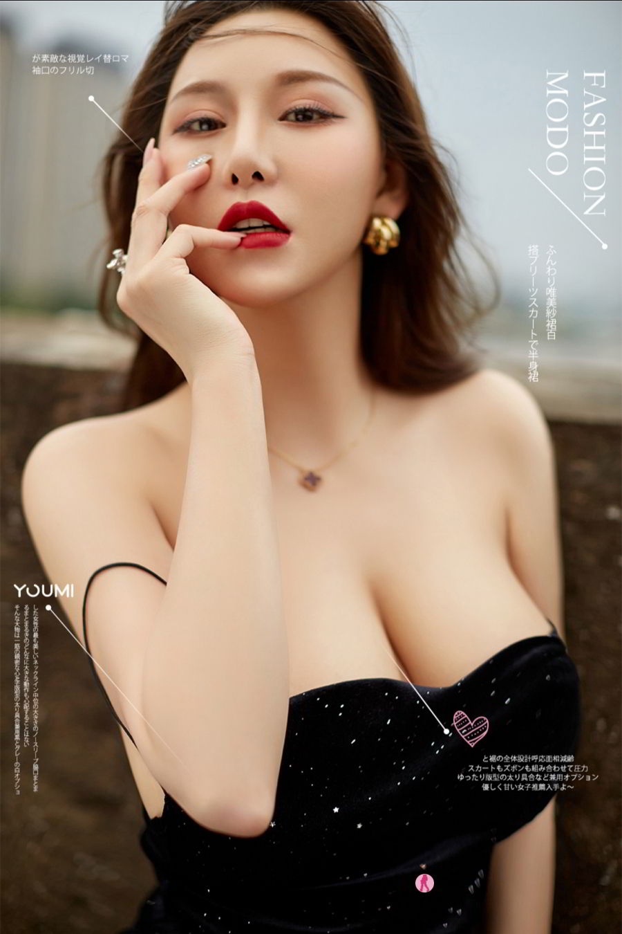 YouMi尤蜜美女模特费若拉玲珑身材纤纤柳腰波涛胸涌迷人写真