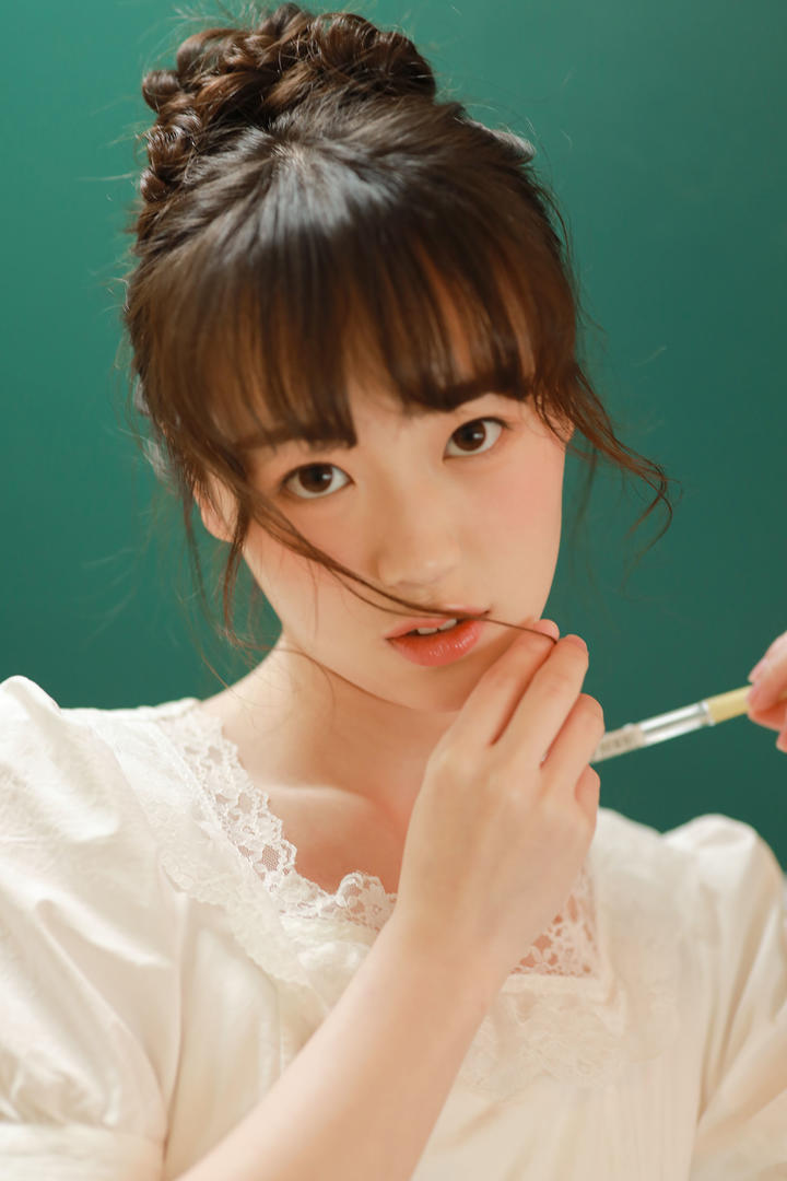 高清唯美甜美女生头像柚子图片大全