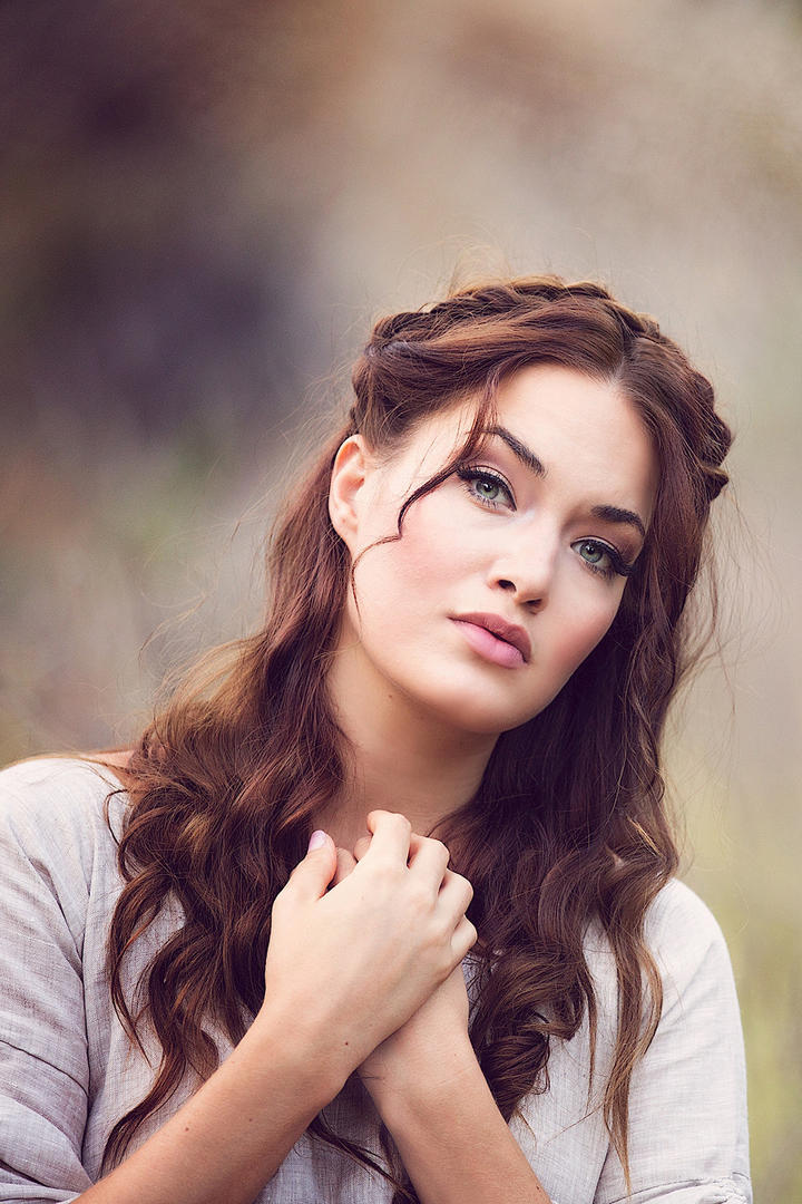 欧美超清美女肖像写真图片