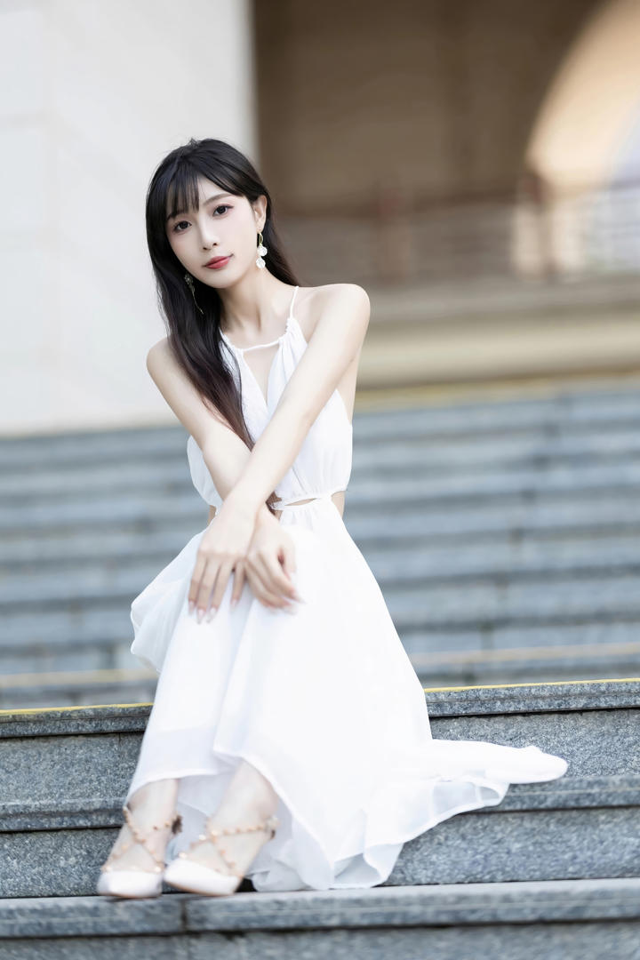 中国极品女神林星阑高清美女街拍写真大图