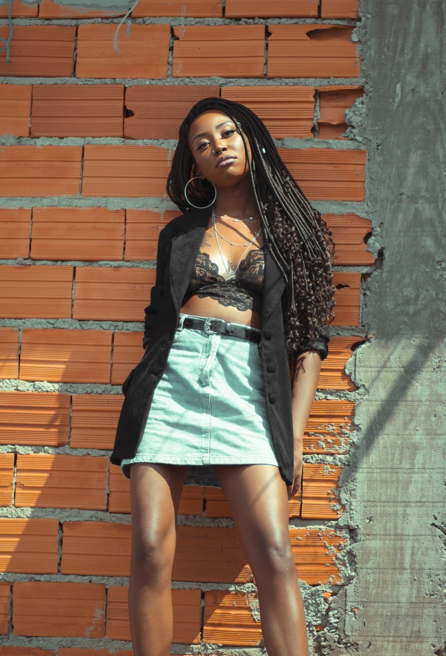 性感黑人美女艺术写真图片