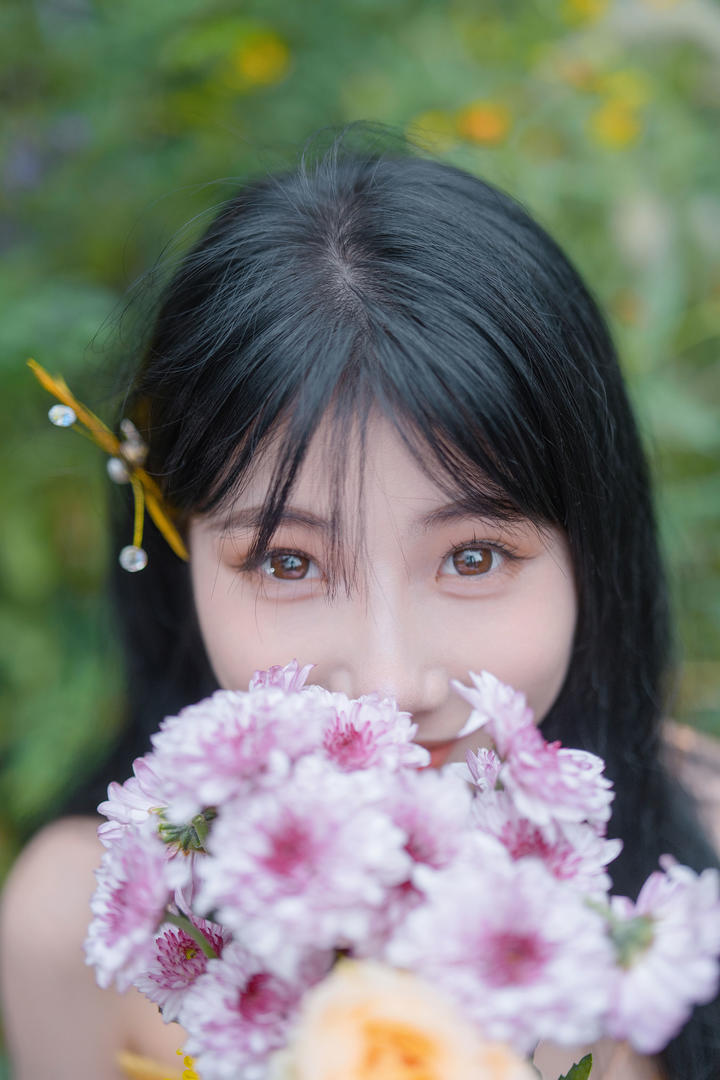 中国可爱女生手机壁纸图片