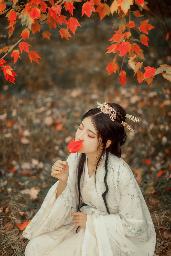 古装意境美女艺术摄影写真图片