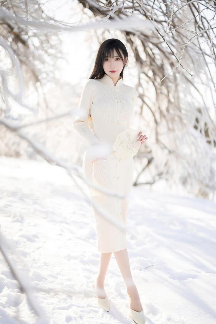冬日约拍清纯气质美女林星阑178美女图库