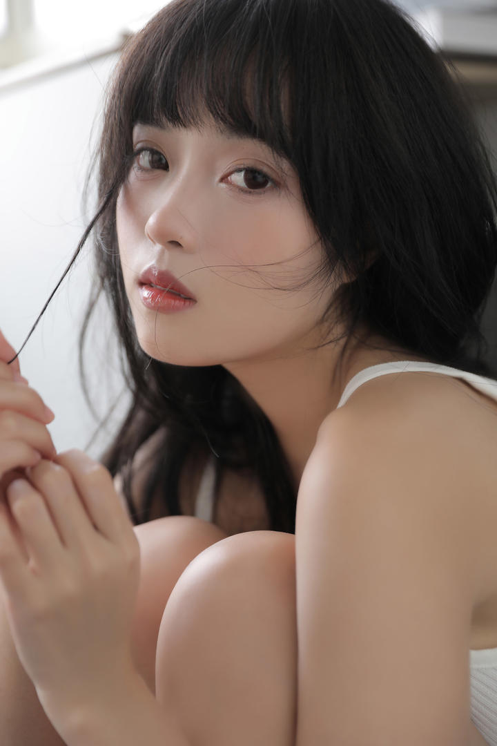 清纯萌妹可爱女生头像高清特写图片