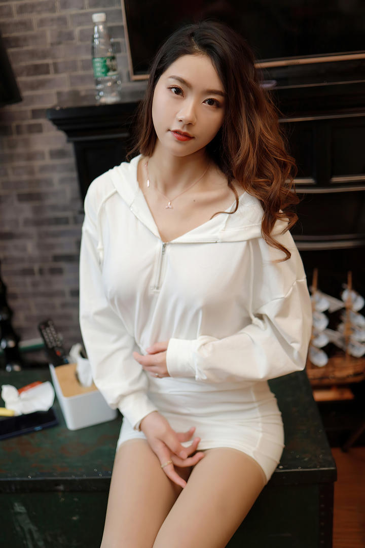 清纯韩国美女空姐唯美艺术摄影图片