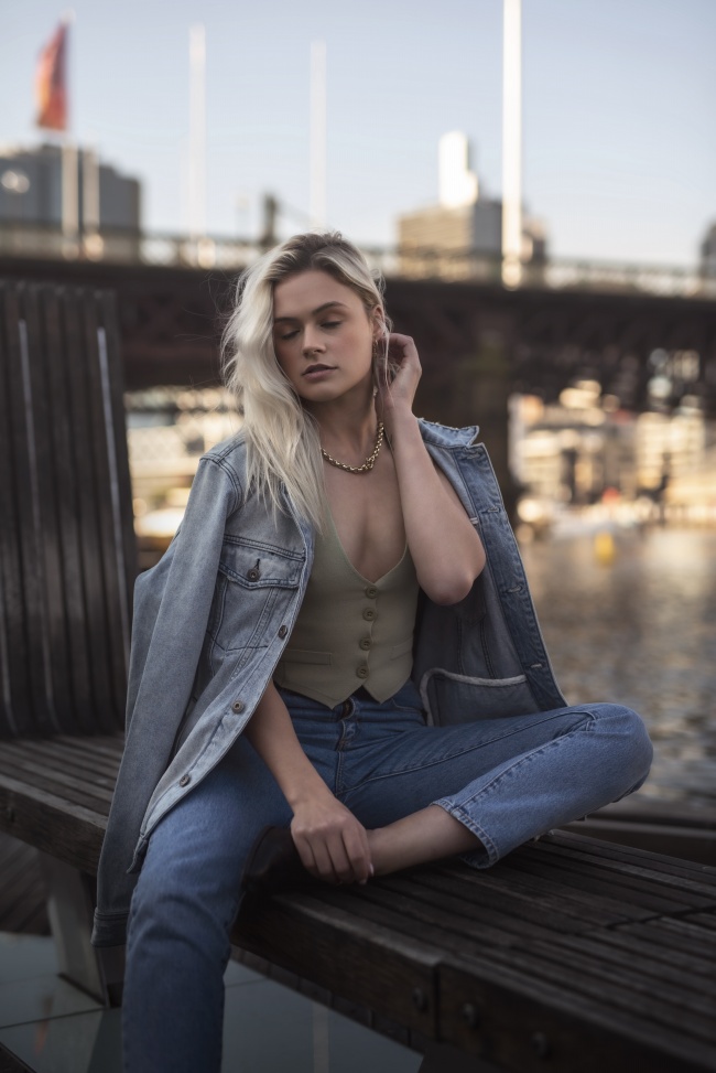 欧时尚美女图片