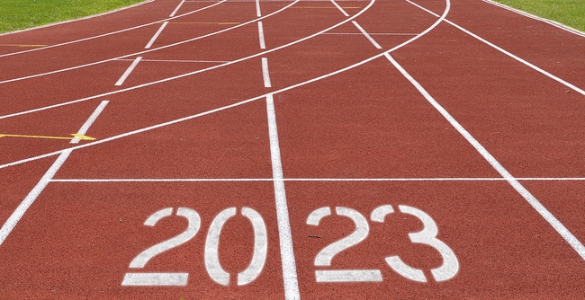 新的一年2023数字图片