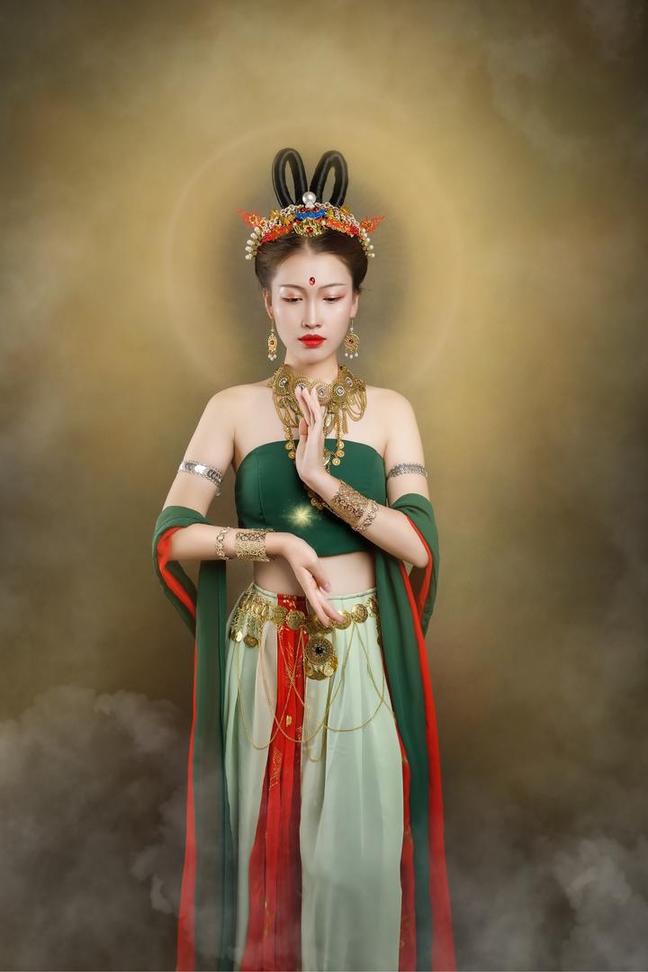 佛系古装美女人像艺术写真套图