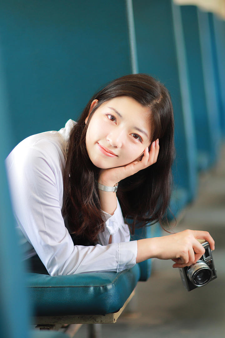 唯美清纯女生写真摄影图片