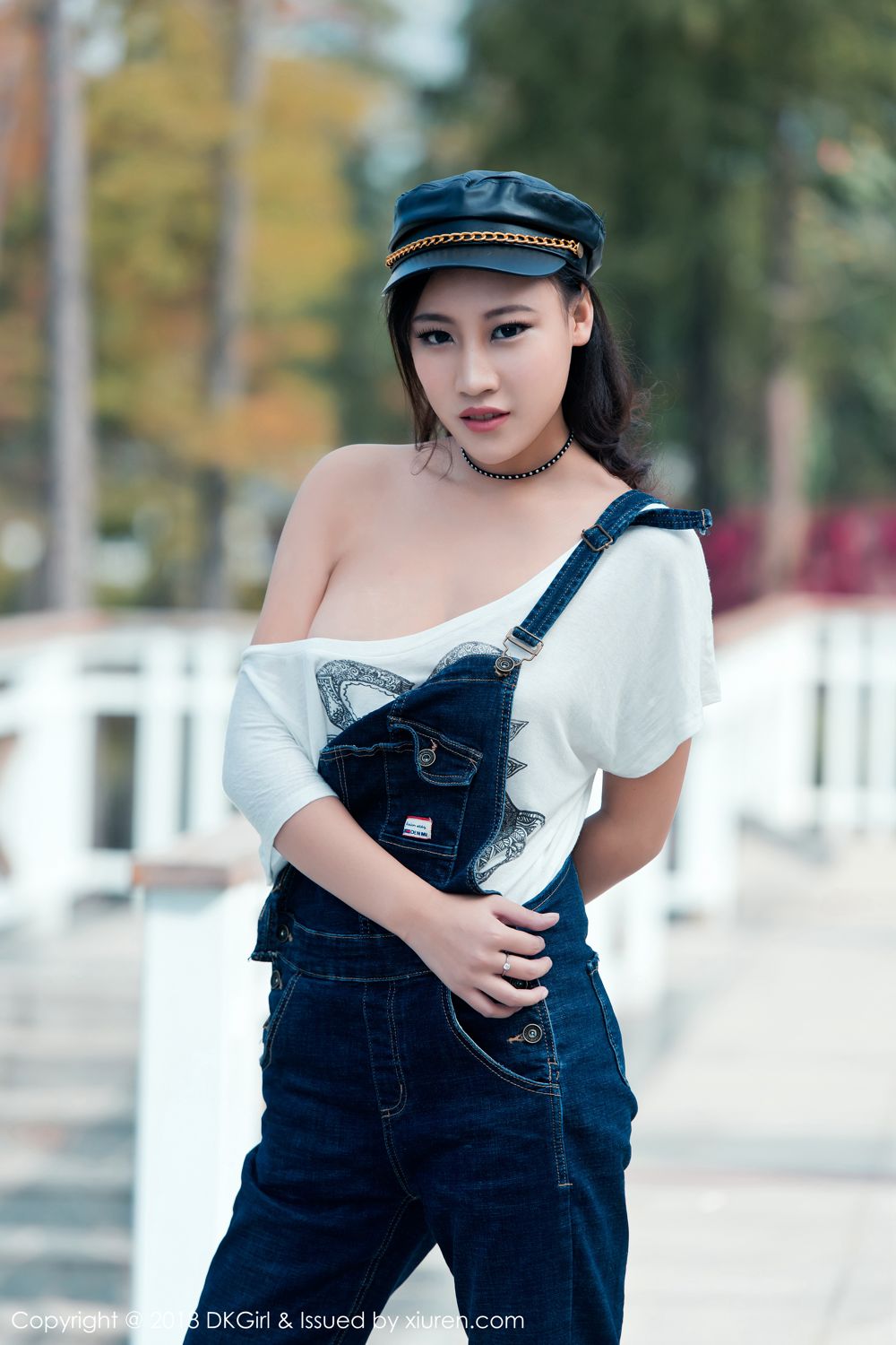 御女郎美女模特梦倩QM户外真空美腿精彩诱惑写真