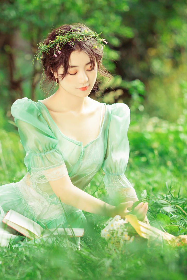 高清唯美女生艺术照