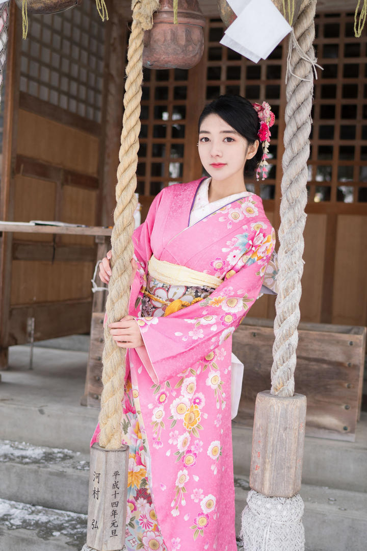 超清日本和服美女写真图片