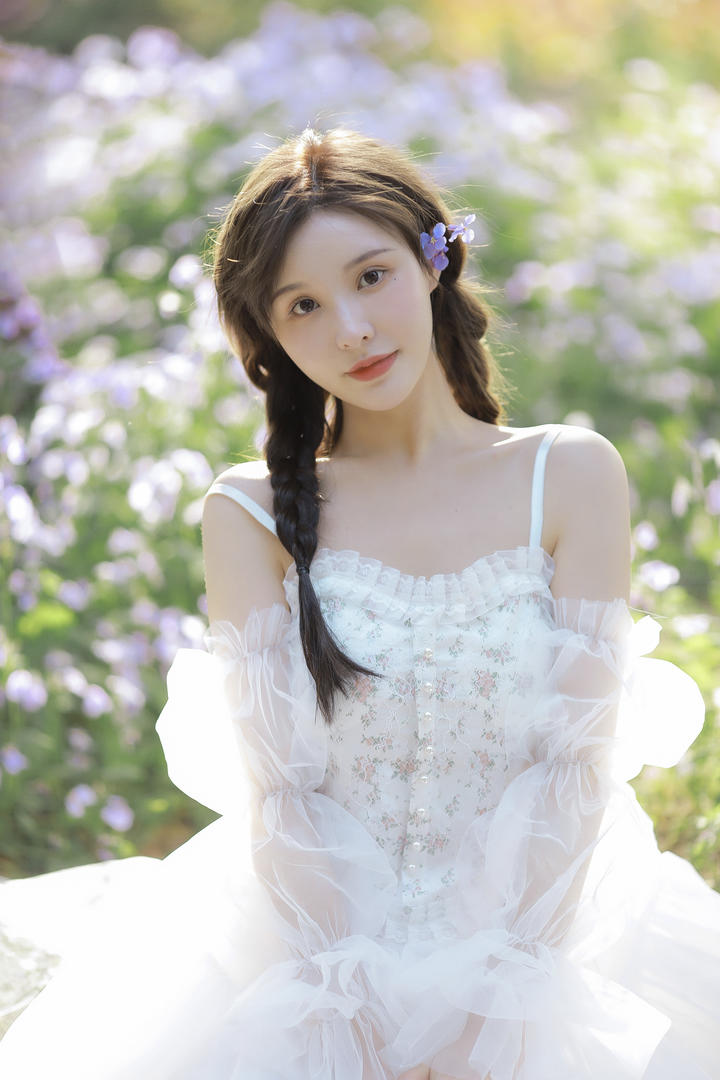 傻白甜小姐姐高清人像摄影图片