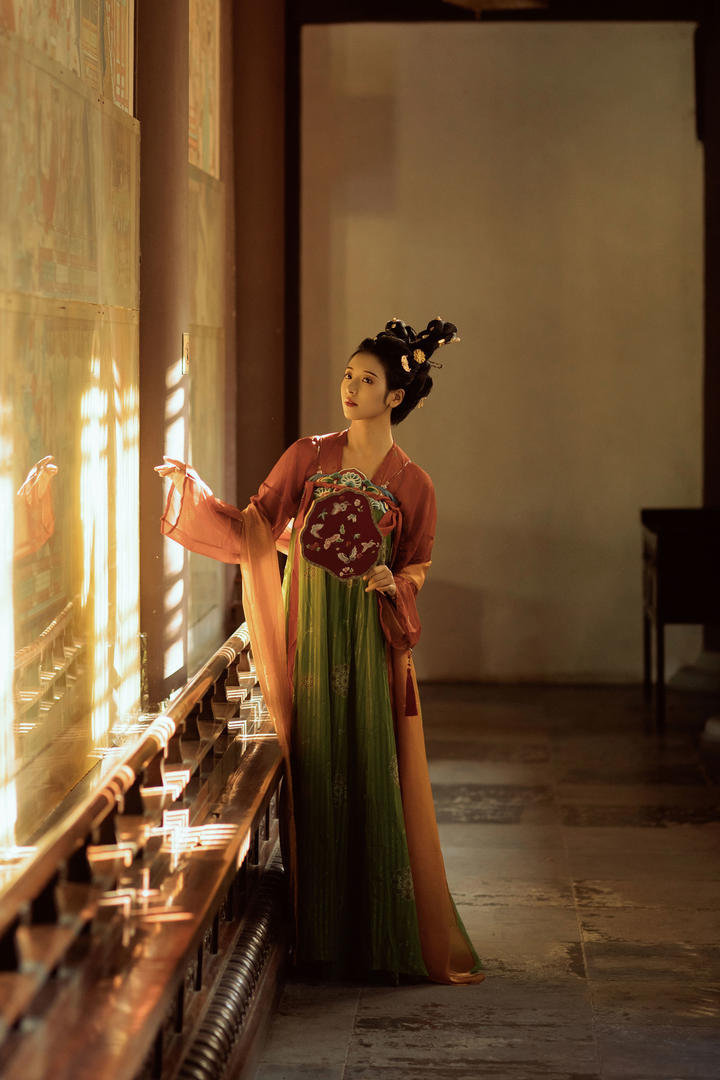 宋代古装美女摄影