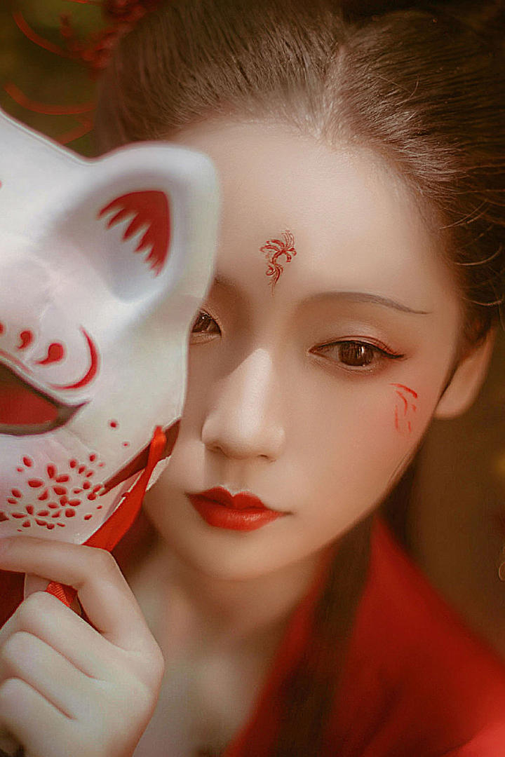 极品颜值古装汉服美女人体艺术写真