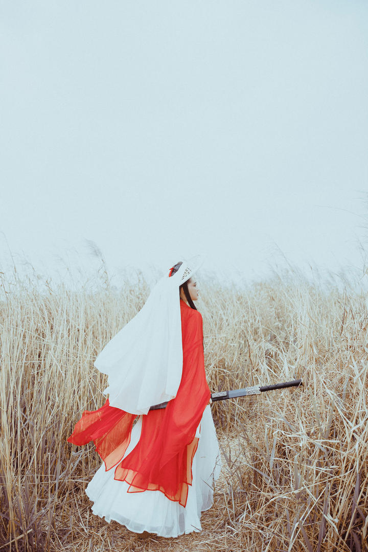 清纯古典女侠气质女生图片