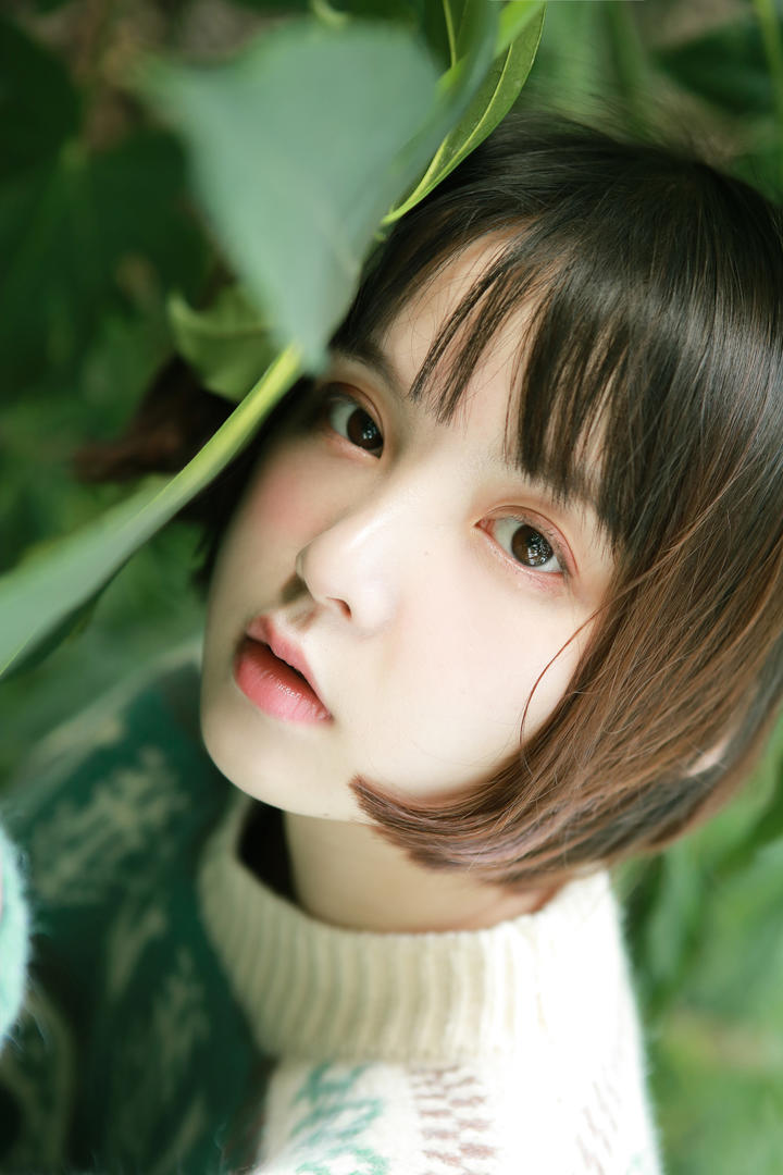 中国清纯短发美女头像图片大全
