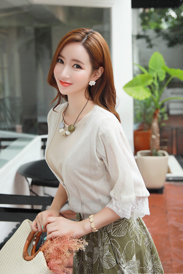 高清韩国气质女神李妍静摄影图片