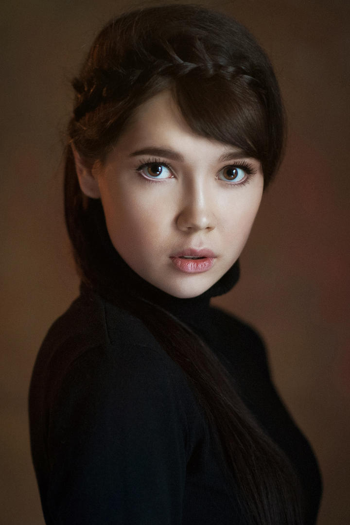 高清气质欧美美女肖像艺术写真