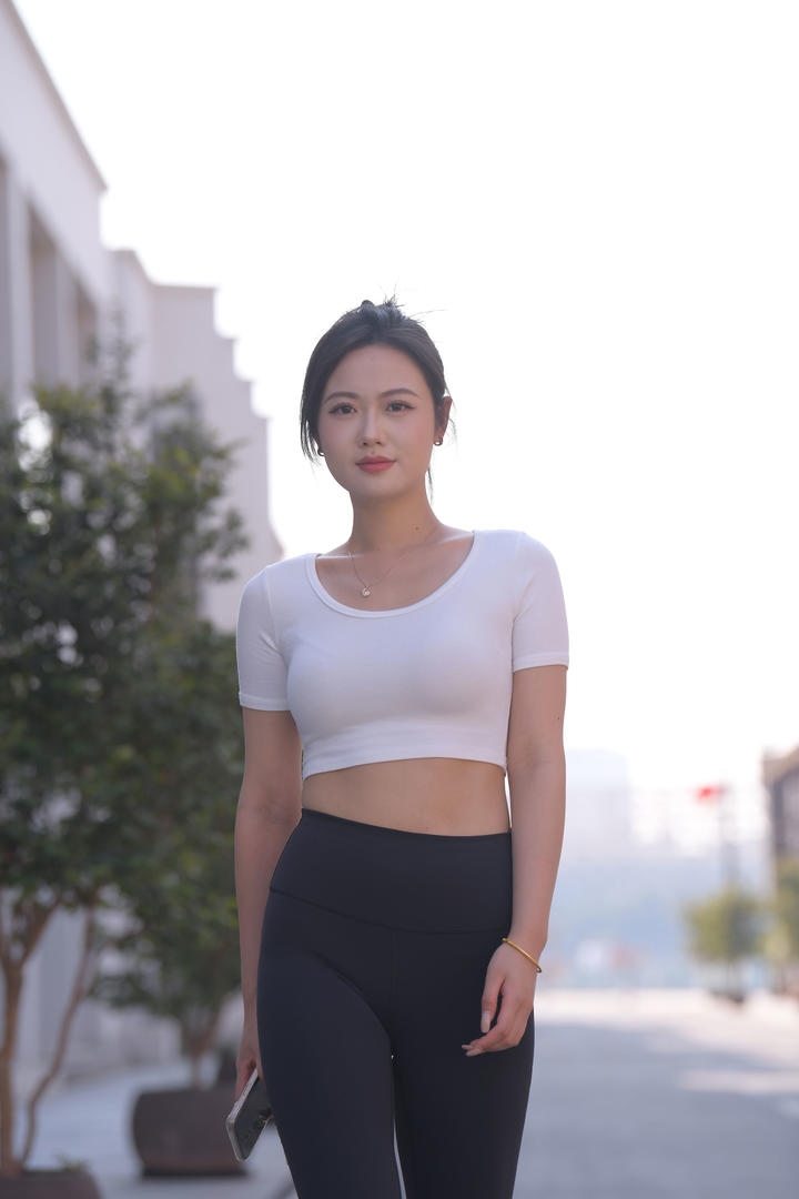 性感紧身裤美女模特