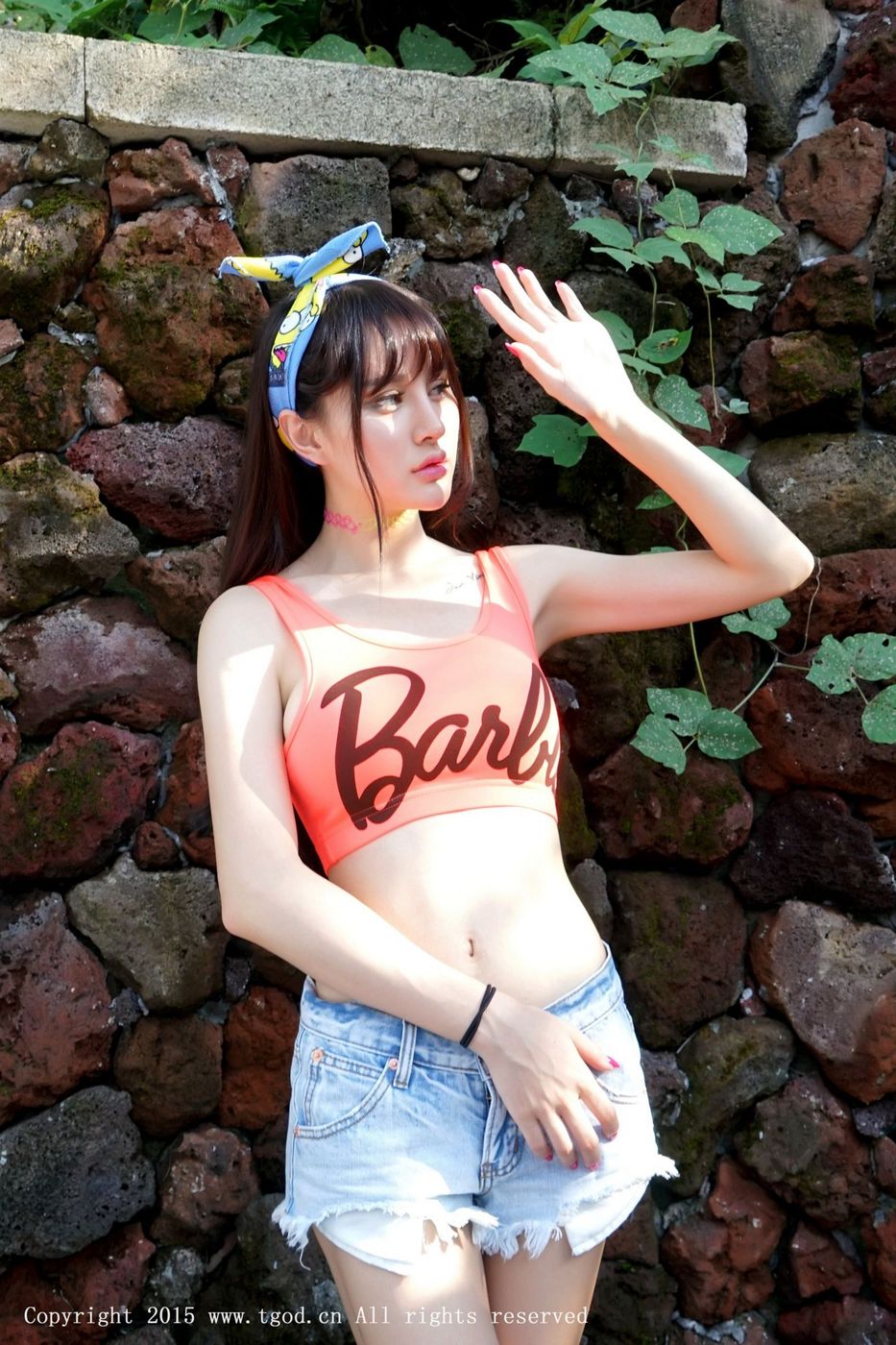 推女神美女模特Cheryl青树蕾丝情趣透视装云曼旅拍写真